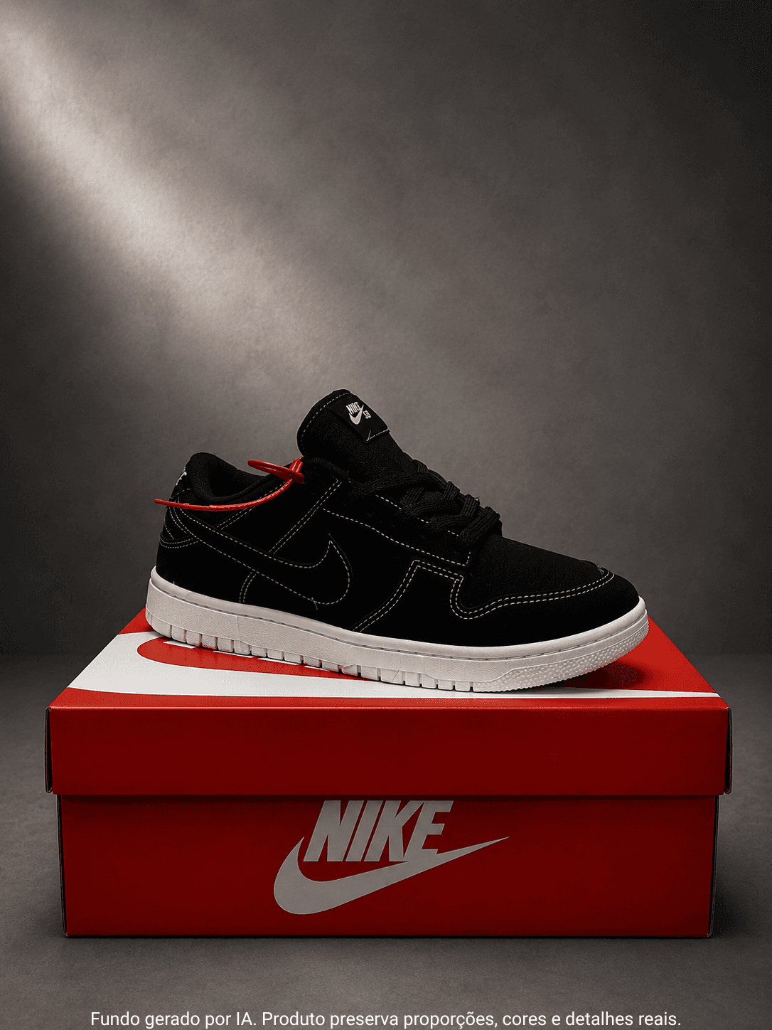 Nike SB Dunk Low Black White Contrast